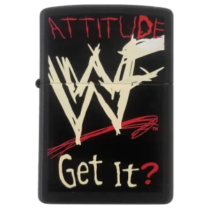 Zippo Lighter - Vintage WWF Attitude Get It