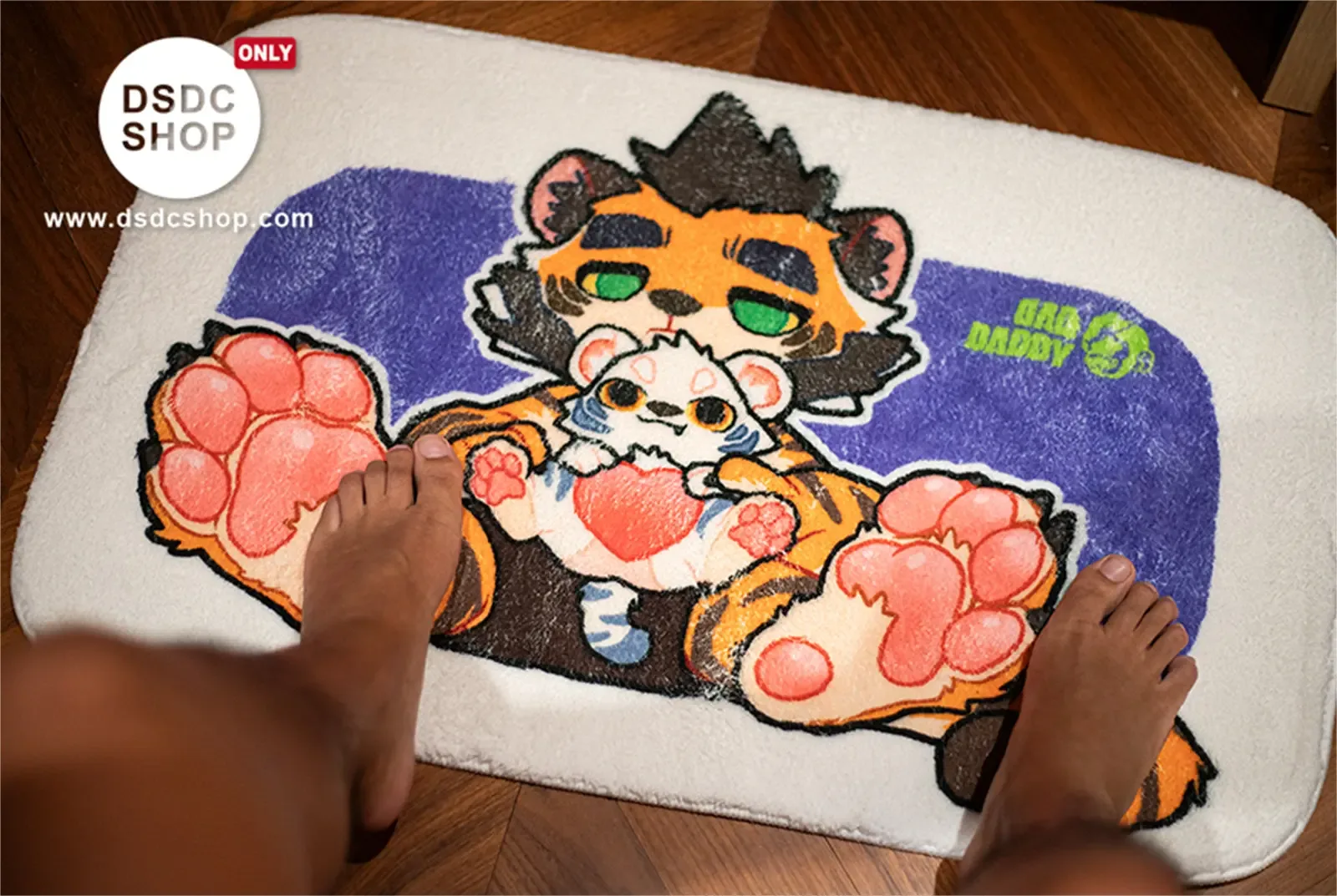 【Merchandise Exclusive In-Stock】 Faux Cashmere Rug - BADDADDY FUN LAB - DSDC SHOP - Image 2